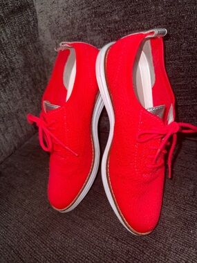 Cole Haan Grand Os Stitchlite Oxfords Shoes Salmon Women’s Size 7.5